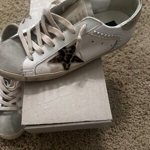 Women's Golden Goose Super Star Double Quarter Sneakers